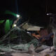 Foto: Mobil Travel Rusak Parah (Senin,16/11/2020) (kedannews.com/Eka Suhendra)