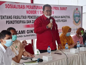 Ketua DPRD SU: Perang Lawan Narkoba Jangan Kendor, Meski Serangan Pandemi Covid-19 Kian Keras