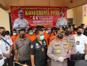 Kawanan Begal Sadis Diringkus Polres Batubara, 4 Penjahat Ditembak