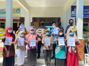 Kapolres Batu Bara Monitor Vaksinasi Diikuti Ratusan Siswa MAN Lima Puluh