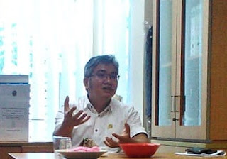 Anggota DPRD SU Sugianto Makmur, Rabu (13/9/2021). (foto/humas).