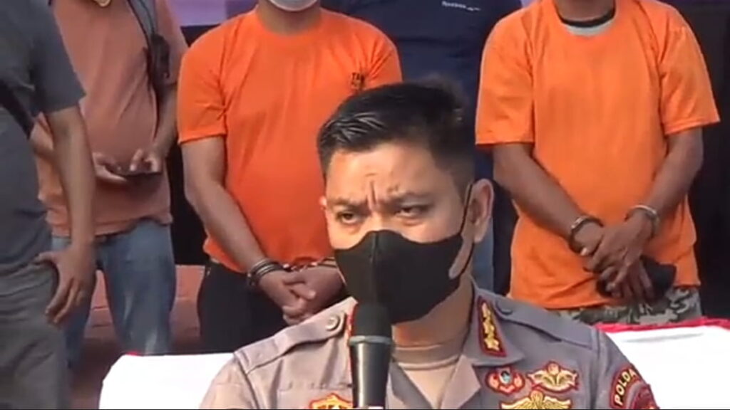 Jatanras Polda Sumut Paparan Pengungkapan Kasus Penembakan Pakai Senapan