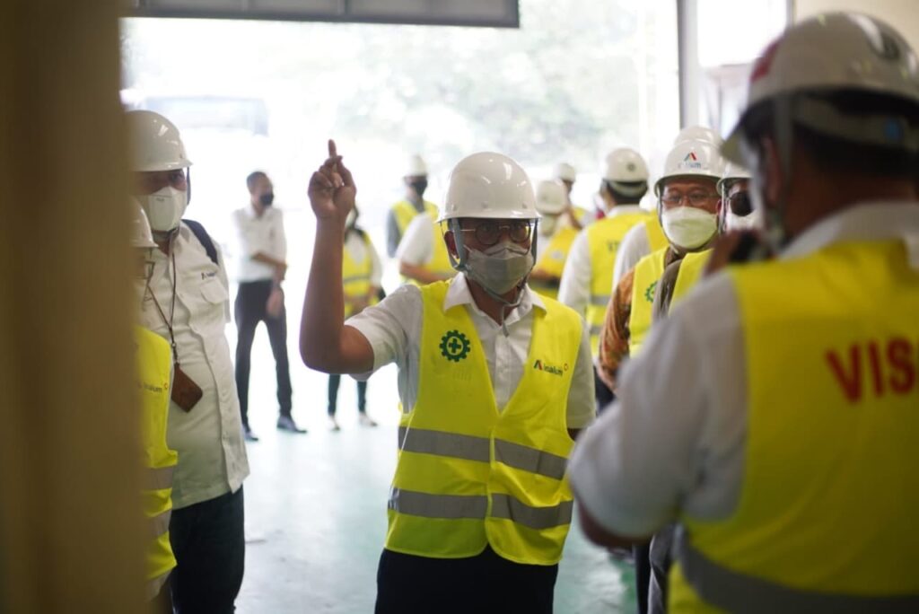 Kunjungan ke Smelter INALUM, Wamen 1 BUMN Dukung Program Pengembangan Industri Aluminium Nasional