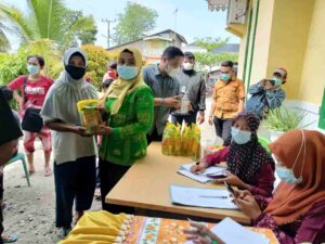 Pertama Kali Pemkab Sergai Gelar Pasar Murah dan Vaksinasi di Tanjung Beringin dan Dolok Masihul