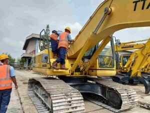 INALUM Bina Pemuda Sekitar di Wilayah Kawasan Operasional Upaya Meningkatkan SDM Yang Berkualitas Dengan Melatih Penggunaan Alat Berat