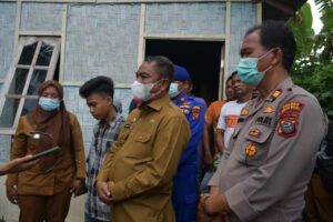 Bupati Sergai Darma Wijaya Beri Bantuan dan Motivasi Serta Berharap Korban Kapal Tenggelam Segera Ditemukan