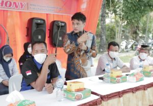 Anggota DPRD SU Ricky Anthony Ringankan Beban Warga 70 Desa di Langkat Selama 3 Bulan