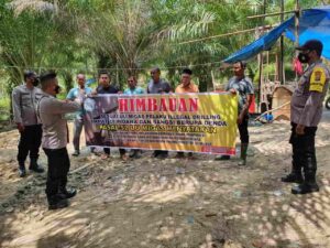 Polres Aceh Timur Selidiki Peristiwa Kebakaran Sumur Minyak Peureulak