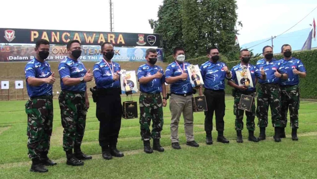 Laksanakan Rangkaian Kegiatan Perkuat Sinergitas Antara TNI dan Polri Pada HUT Ke-76 TNI AU