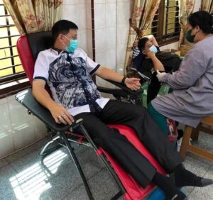 Ketua DPRD Medan Hsyim Dukung Donor Darah Digelar Majabumi Tanah Suci Indonesia Sumut