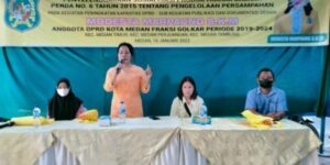 Modesta Marpaung SKM Gelar Sosper No.6 Tahun 2015 Produk hukum Pemko Medan