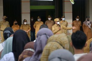 Hari Pertama Kerja Pasca Libur Idul fitri 1443 H Mencapai 98% ASN Pemkab Sergai Hadir