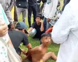 Remaja Diikat Nyaris Telanjang Diduga Korban Begal, Sepeda Motor Raib