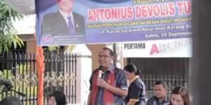 Agar Pelayanan Sampah Maksimal, Antonius Tumanggor akan Usulkan Penambahan 7 Becak di Karang Berombak&nbsp;