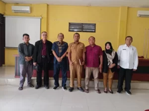 Antonius Tumanggor Mediasi Persoalan Batas Tanah di Kelurahan Karang Berombak