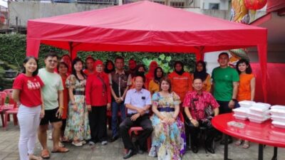 Anggota DPRD Medan Wong Chun Sen Hadiri Pelaksanaan Baksos Pengurus Vihara Bodhisattyya Maitreya