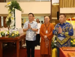 Hasyim Sampaikan Belasungkawa dan Panjatkan Doa Atas Wafatnya Y.M Jinadhammo Mahathera