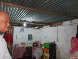 Robi Barus akan Bantu Perbaikan Rumah Korban Kebakaran