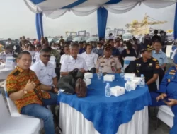 Wong Chun Sen Hadiri Meiden Call MV Wan Hai 323 di Pelabuhan Belawan&nbsp;
