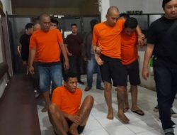 Empat Bandit Ditembak Polisi Karena Melakukan Perlawan Saat Disergap