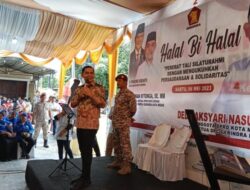 Hadiri Halal Bi Halal Anggota DPRD Medan, Ihwan : Gerindra Bersama Masyarakat Kota Medan Siap Menangkan Prabowo