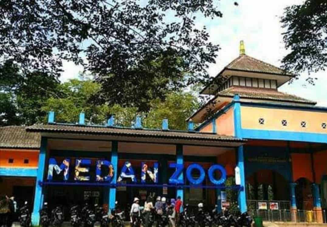 Keterangan foto: Wisata Medan Zoo di Kelurahan Kuala Bekala, Medan Johor, Sabtu (29/4/23). (Foto: ist).