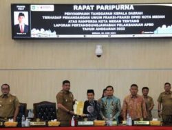Bobby : Tanggapan dan Saran Dari Fraksi di DPRD Medan Jadi Catatan Strategis Dalam Penyelenggaraan Pemerintahan