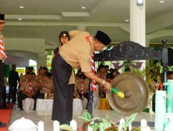 Raimuna Gerakan Pramuka Sumut ke-VIII Resmi Ditutup Plt Bupati Langkat Syah Afandin