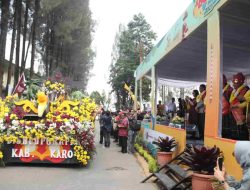 Penting Bangun Jalan Alternatif, Edy Rahmayadi Sebut 65% Logistik dari Karo pada Pembukaan Festival Buah dan Bunga Tanah Karo 2023