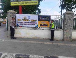 Imbauan Pengguna Jalan, Satlantas Polrestabes Medan Sosialisasi Operasi Patuh Toba 2023