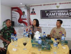 Wujudkan Kamtibmas di Wilkum Polsek Tuntungan, Kapolsek Hadiri Rapat Dialogis Bersama Tiga Pilar