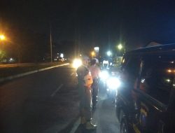 Basmi Kejahatan Jalanan dan Kriminal Lainnya, Polsek Sunggal Gelar Patroli
