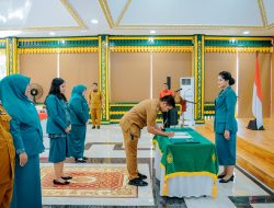 Dukung Program Pemko Medan, Ny Kahiyang Ayu Lantik 3 Ketua TP PKK Sekaligus Bunda PAUD Kecamatan