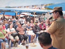 Pemkab Dairi Berikan Bantuan Kepada Pedagang Korban Kebakaran Pasar Sidikalang