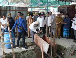 Peletakan Batu Pertama, Pemko Medan Apresiasi Renovasi Masjid Hj. Siti Fatimah