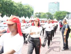 Jelang HUT RI ke-78, Paskibraka Kota Medan Jalani Latihan