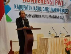 Pemkab Dairi Hadiri Konferensi PWI
