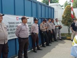 Polrestabes Gelar Pengamanan Aksi Unjuk Rasa Terkait Dualisme Organisasi Buruh di Amplas