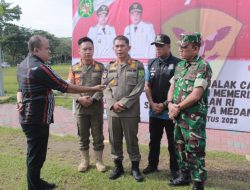 Peringatan HUT RI ke-78, Satpol PP Medan Gelar Apel Batalion dan Perlombaan