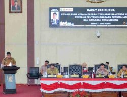 Ranperda Penjelasan Kepala Daerah, Bobby Nasution: Terwujudnya Kesejahteraan Rakyat Ditandai Meningkatnya Kualitas Kehidupan Yang Layak