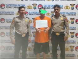 Polres Labuhanbatu Tangkap Residivis Pengedar Sabu