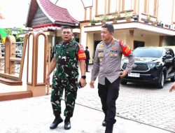 Kapolrestabes Medan Pengamanan Kunjungan Presiden RI ke Sejumlah Tempat