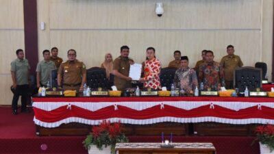 DPRD Medan-Pemko Medan Tandatangani Persetujuan P APBD 2023