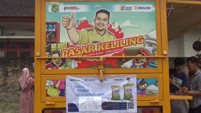 Warga Medan Denai Sangat Apresiasi Program Pasar Keliling Pemko Medan