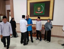 Dua Putra Asal Langkat Sebagai Peserta MTQ JQH Mengunjungi Plt Bupati Langkat Memohon Doa Restu