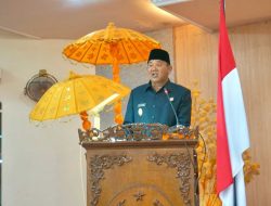Plt Bupati Langkat Menghadiri Paripurna KUPA dan PPAS P APDB Langkat
