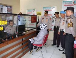 AKBP Ronny Nicolas Lakukan Pengecekan Langsung Pelayanan Publik