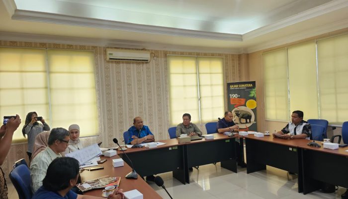 Syah Afandin Kunker ke Balai Besar TNGL Aceh Bahas Penguatan Fungsi Konservasi