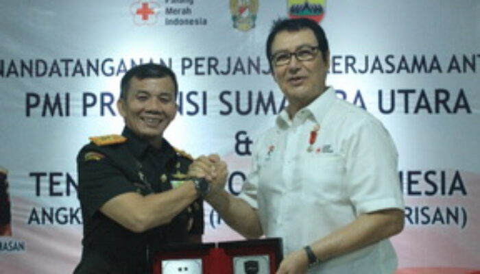 PMI Sumut dan Kodam I/BB Perkuat Sinergitas
