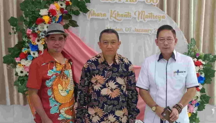 Wong Chun Sen Hadiri Ultah ke-66 Vihara Kshanti Maitreya&nbsp;